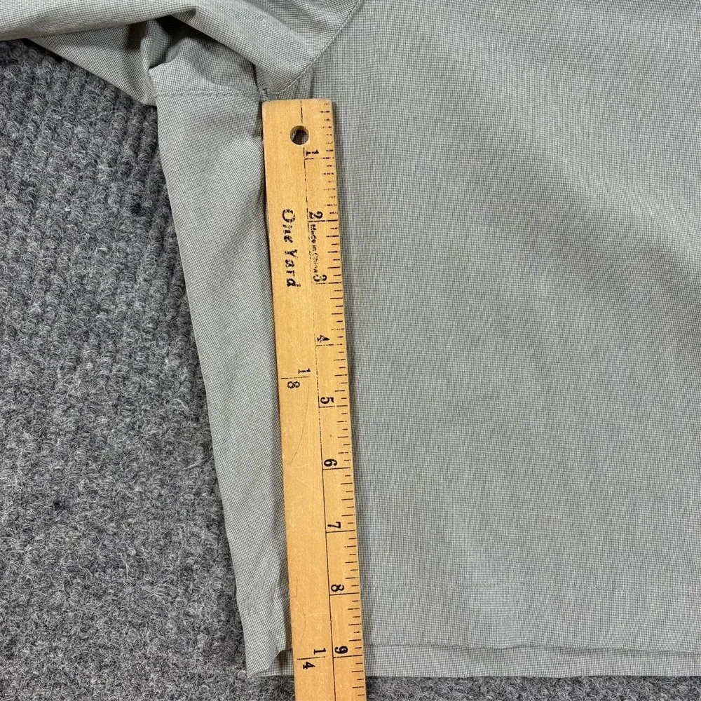 Banana Republic Mens Shorts Size 36 Gray Flat Front Casual Chino Lightweight